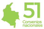 51 convenios nacionales